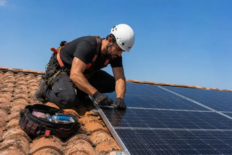 Maintenance et monitoring de panneaux solaires à Gujan-Mestras