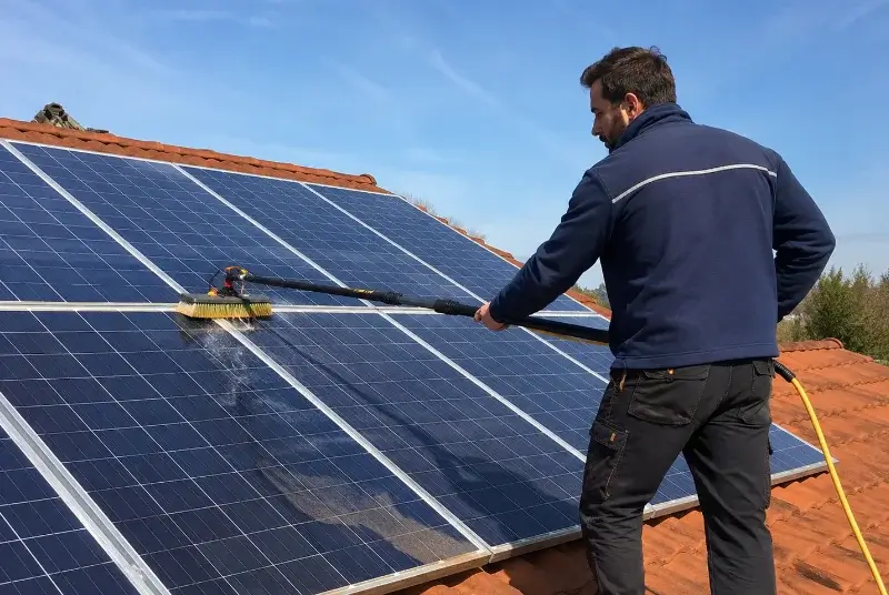 Nettoyage et entretien de panneaux solaires à Gujan-Mestras